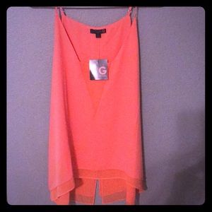 Size L NWT tangerine 🍊 guess top